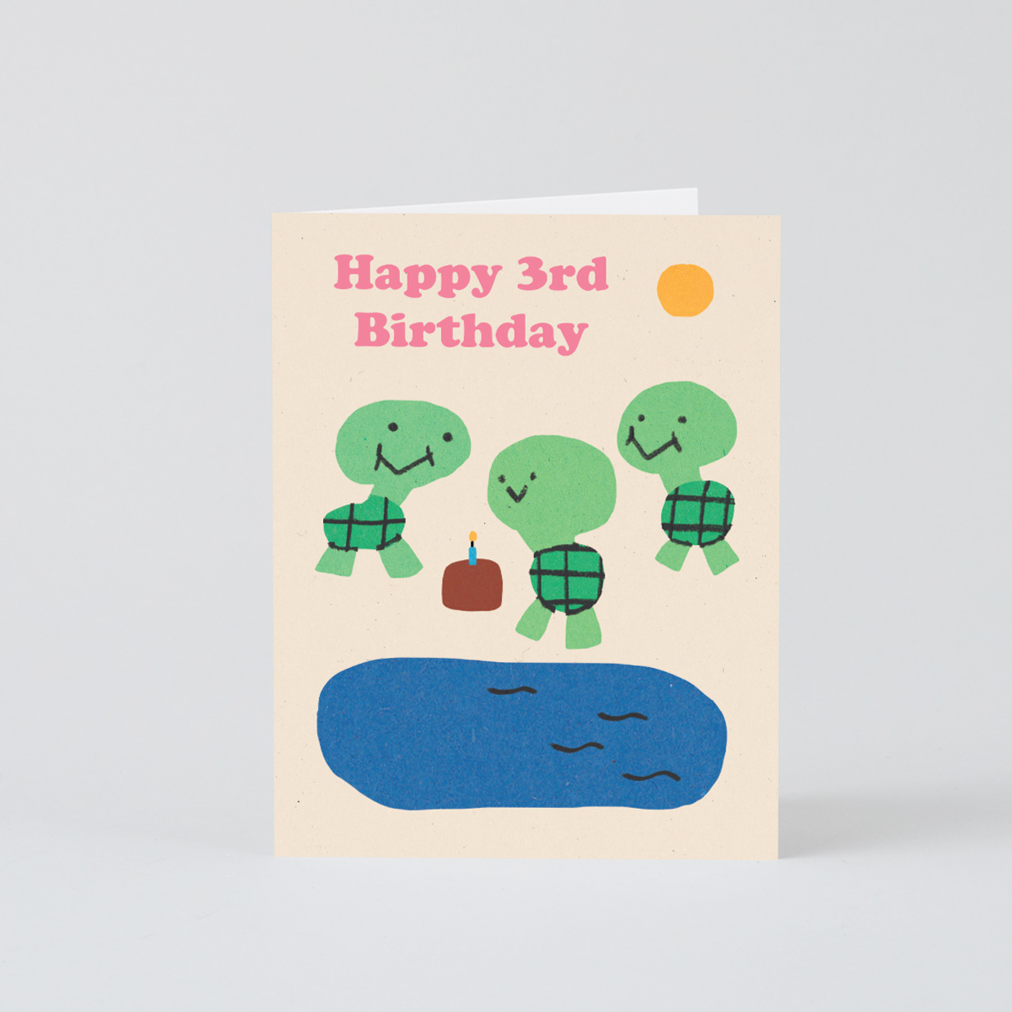 [WRAP] Happy 3rd Birthday Card