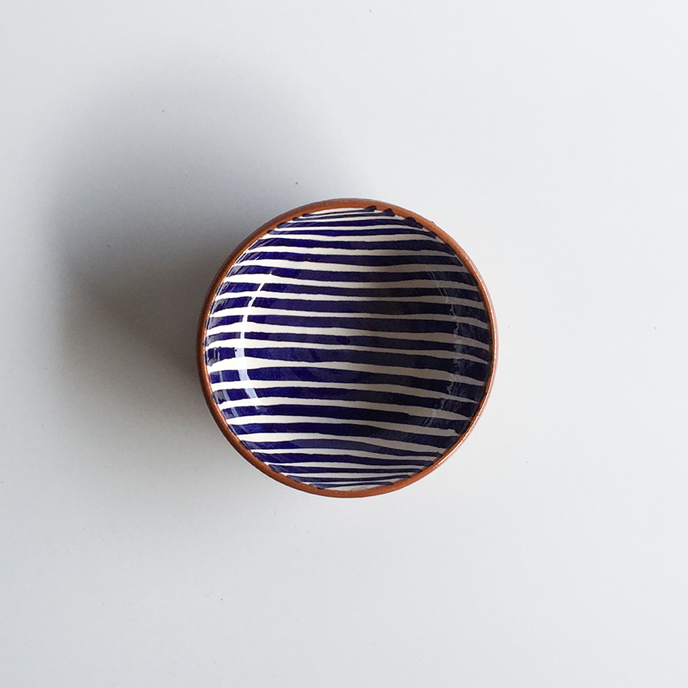 [CASA CUBISTA] Stripe Bowls Mini_Blue