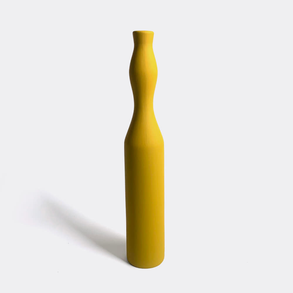 [LE MORANDINE] Curve Yellow Vase