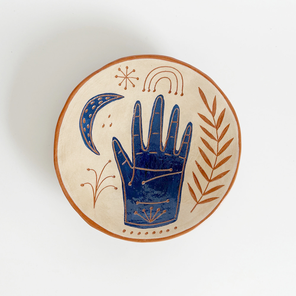 [FOU] Hand &amp; Moon Plate_L